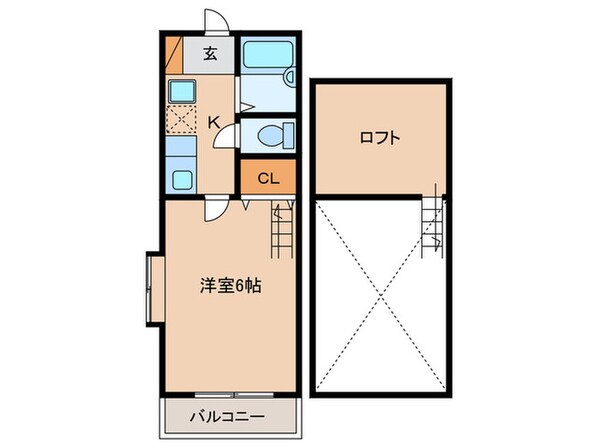 ハイトレジュリーⅢの物件間取画像